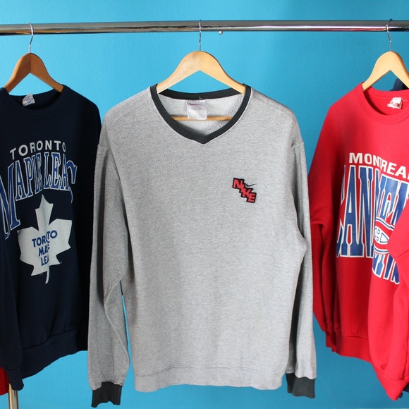 Nike Other - Vintage Nike Gray Sweater